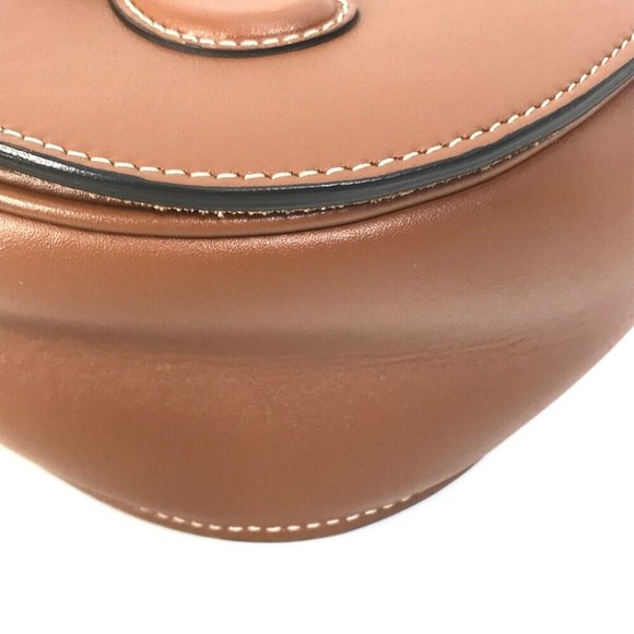 CELINE 198263DU3 Crossbody Pochette Folco Cuir Triomphe Bag Shoulder Bag - Picture 5 of 16